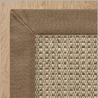 Autumn Slate Sisal With 2 Inch Butterscotch Border Style 3.5mts x 4.0mts